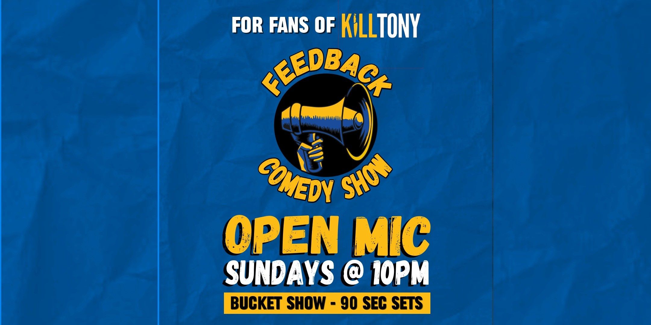 Feedback | An Open Mic Comedy Show @ Backroom Comedy Club event