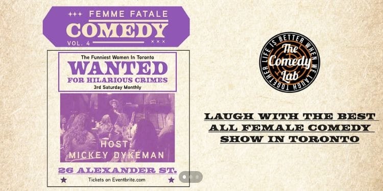 Femme Fatale Comedy Show - The Funniest Women in Comedy event