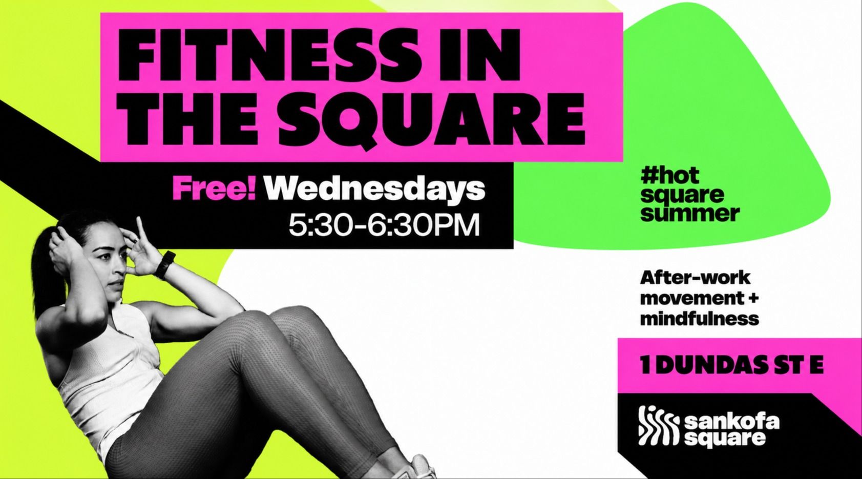 Fitness In The Square event