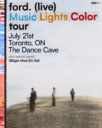 ford. (Live) Music Lights Color Tour w/ Gilligan Moss (DJ set) event
