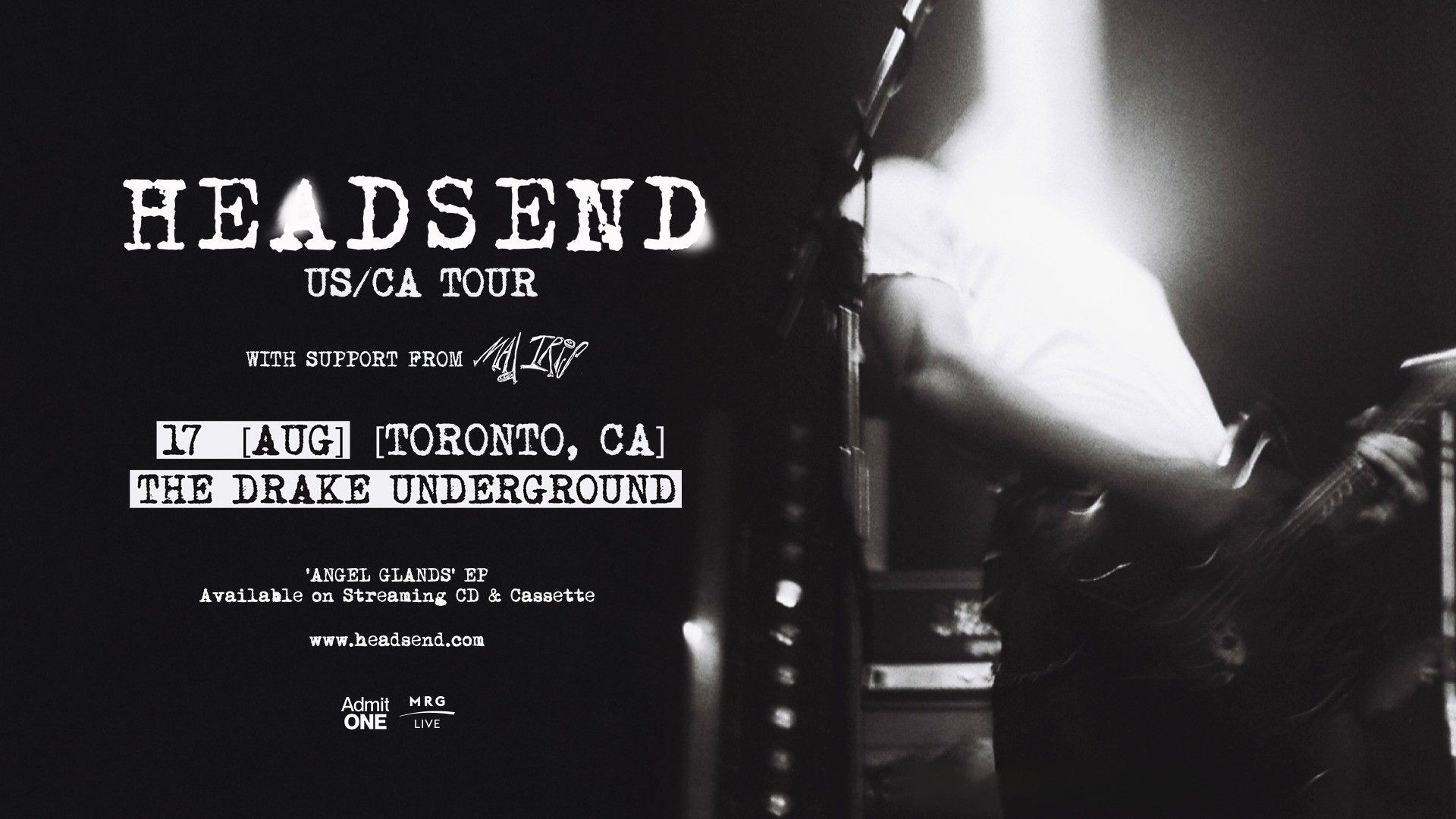 HEADSEND with Mad Iris | August 17th event