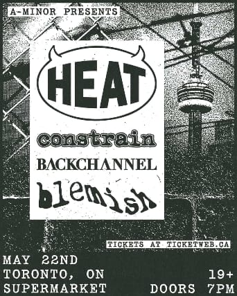 Heat w/ Constrain, Backchannel & Blemish event