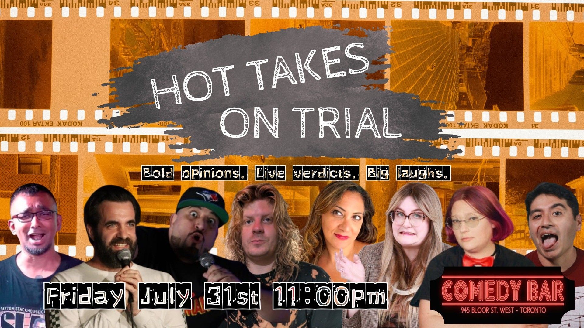 Hot Takes On Trial event