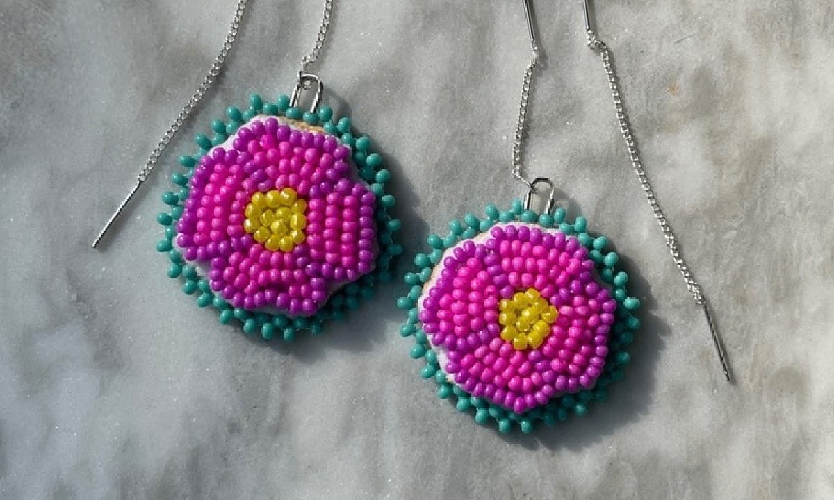 Indigenous Beading Workshop: Flat Stitch Ojibway Flower event