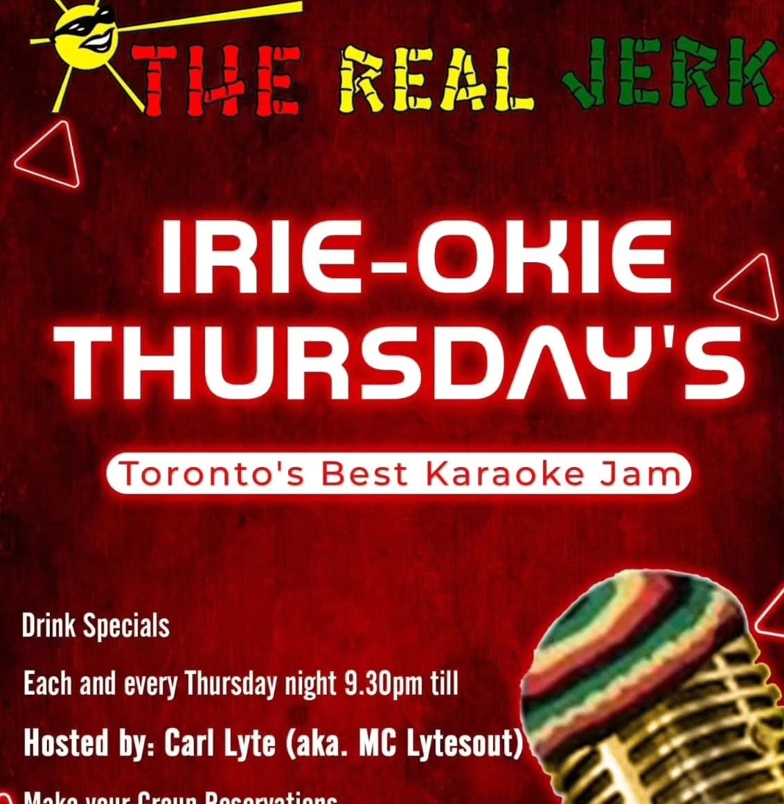 IRIE-OKIE Thursday's - Hosted by MC Lytesout event