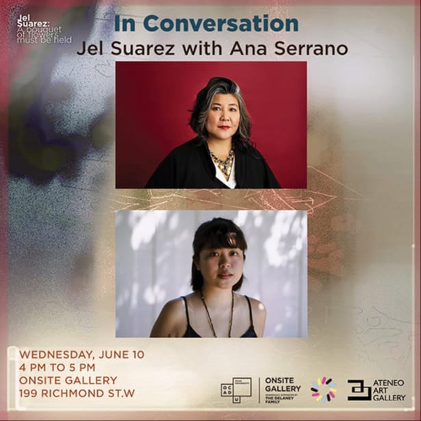 In Conversation with Jel Suarez and Ana Serrano event