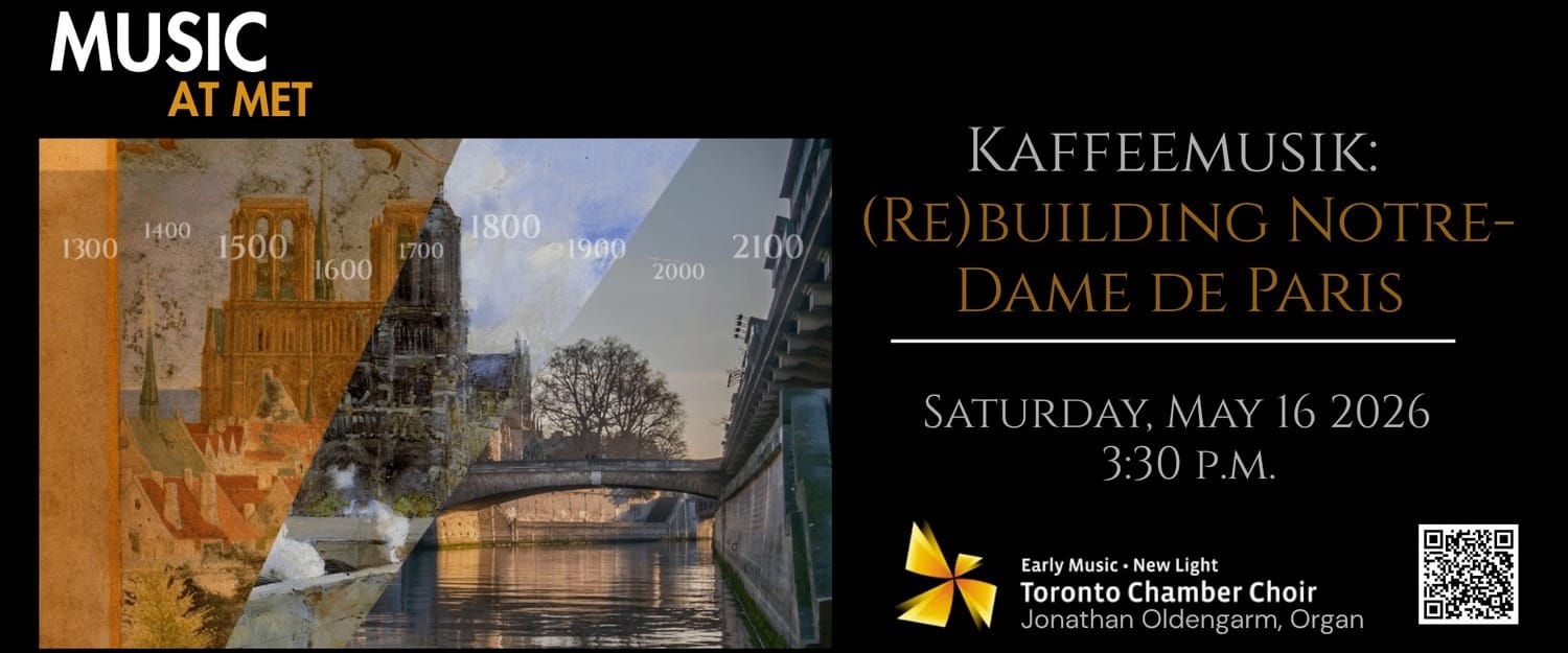 Kaffeemusik: (Re)Building Notre-Dame de Paris event