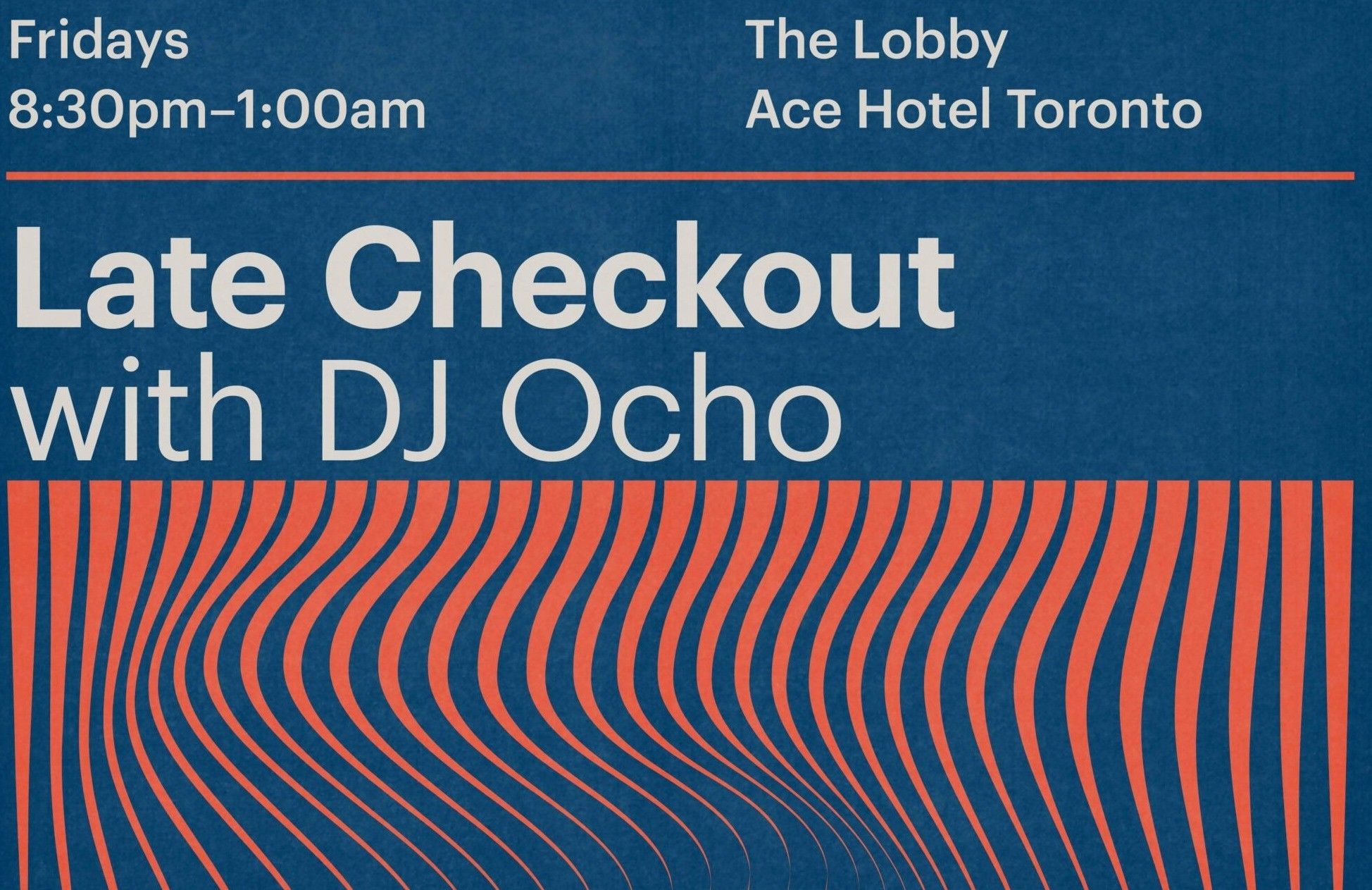 Late Check-Out event