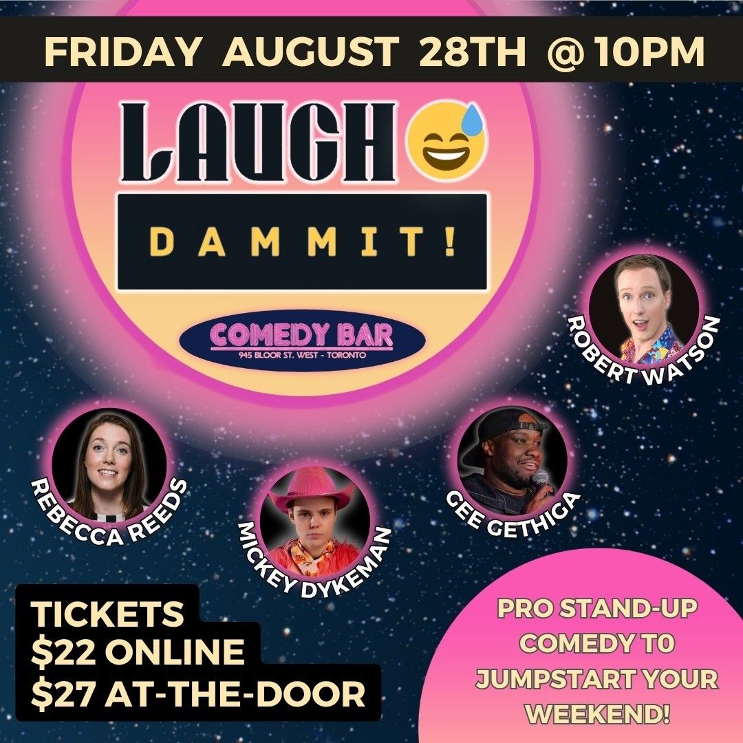 Laugh Dammit! event