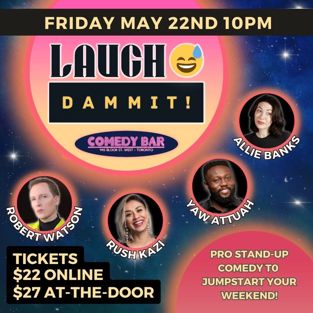 Laugh Dammit! event