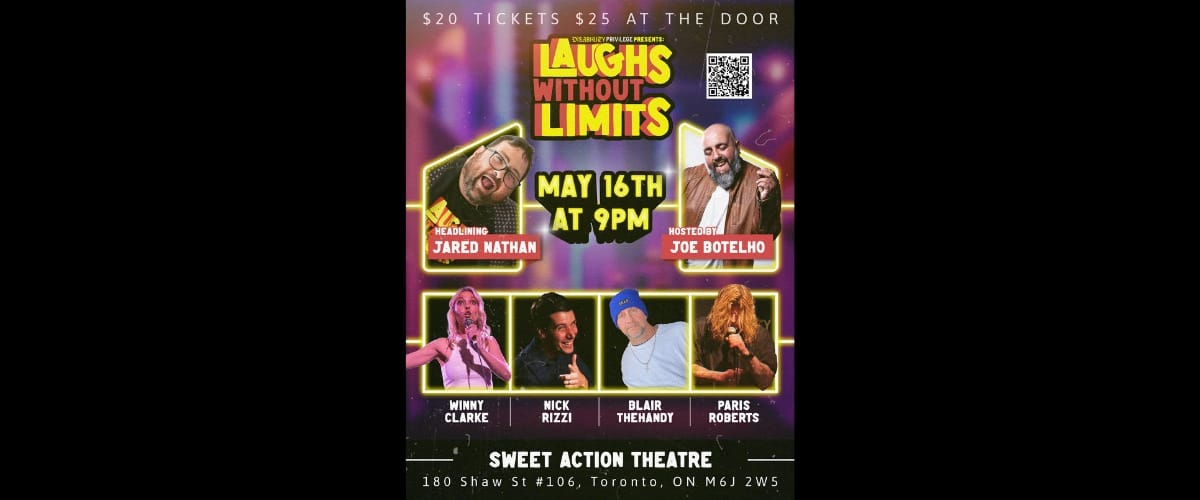 A Disability Privilege Presents: Laughs Without Limits event