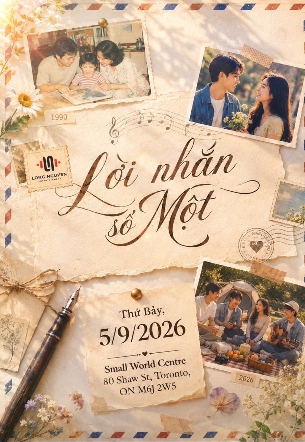 Loi Nhan So 1 Vietnamese Student Acoustic Music Concert event