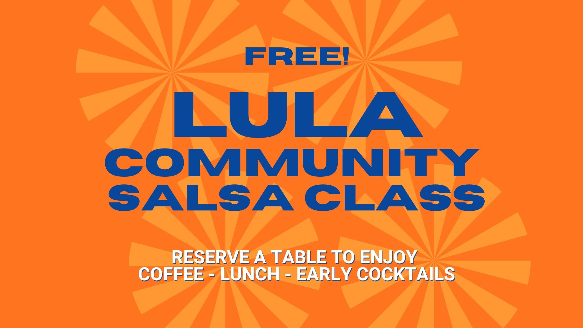 Lula Community Salsa Class event