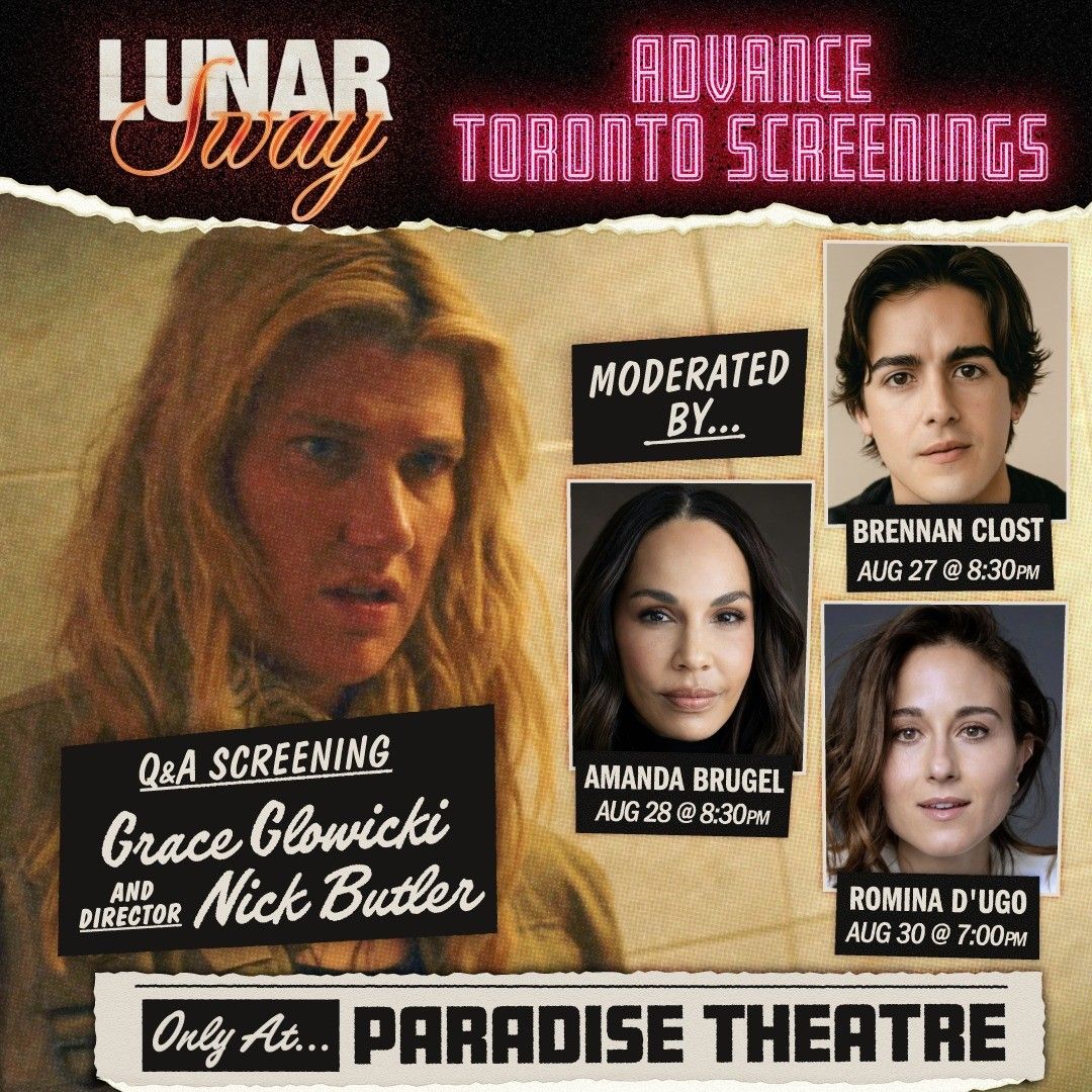 Lunar Sway: Advanced Screening, Q&A with Cast on Aug 30 event
