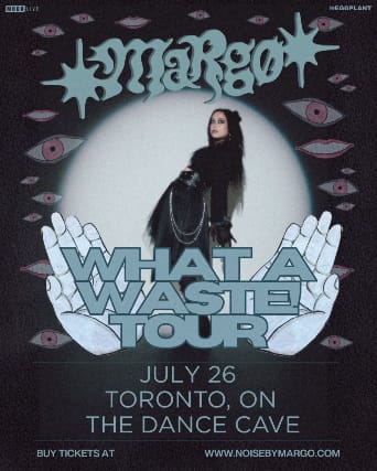 margø - What A Waste Tour event