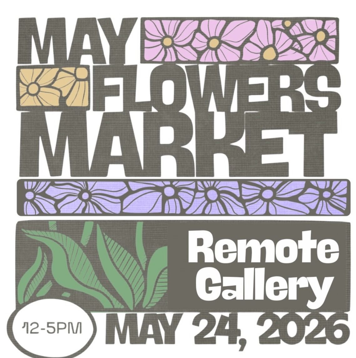May Flowers Market event