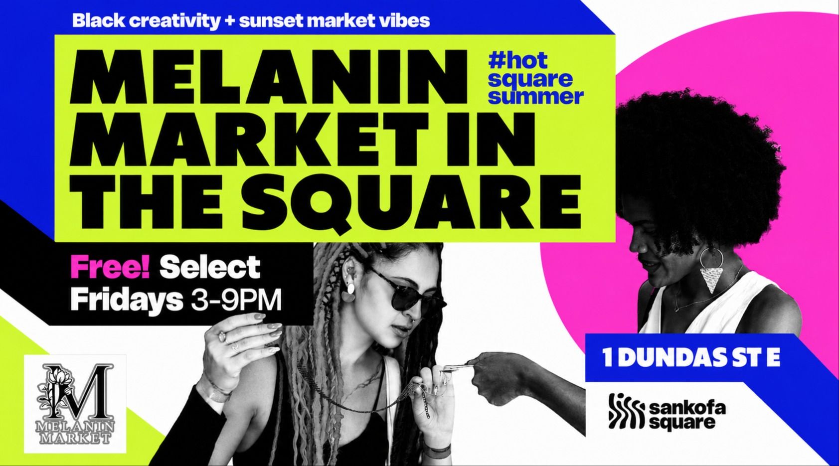 Melanin Market In The Square event