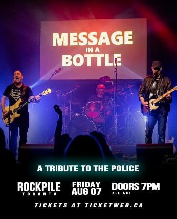 Message In A Bottle - The Police Tribute event