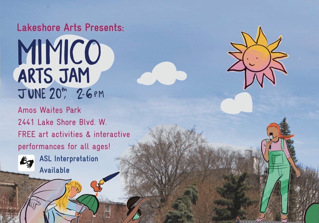 Lakeshore Arts Presents: Mimico Arts Jam event