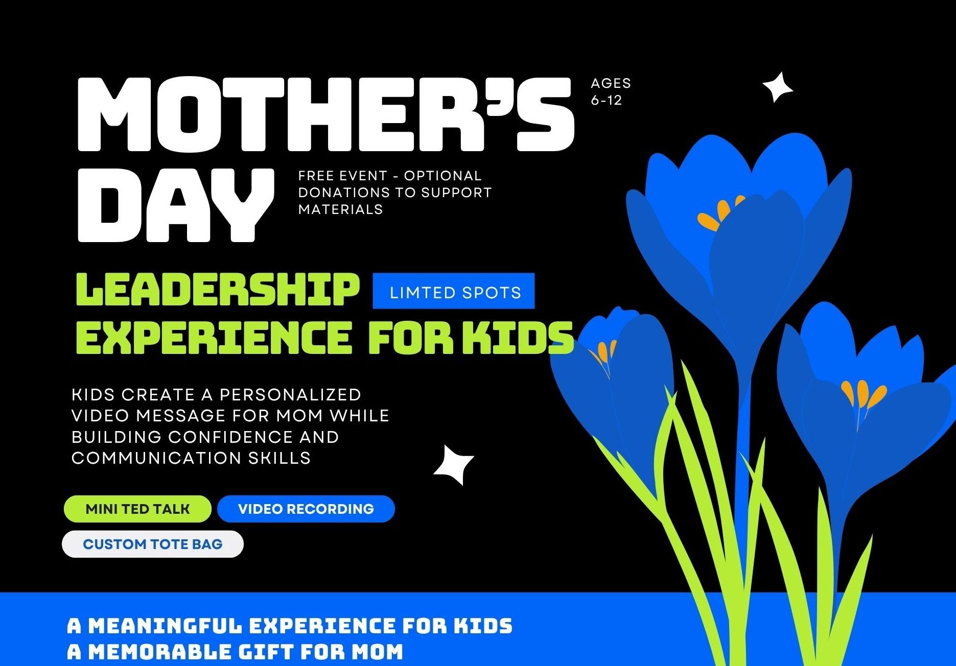Mother’s Day Leadership Experience for Kids event