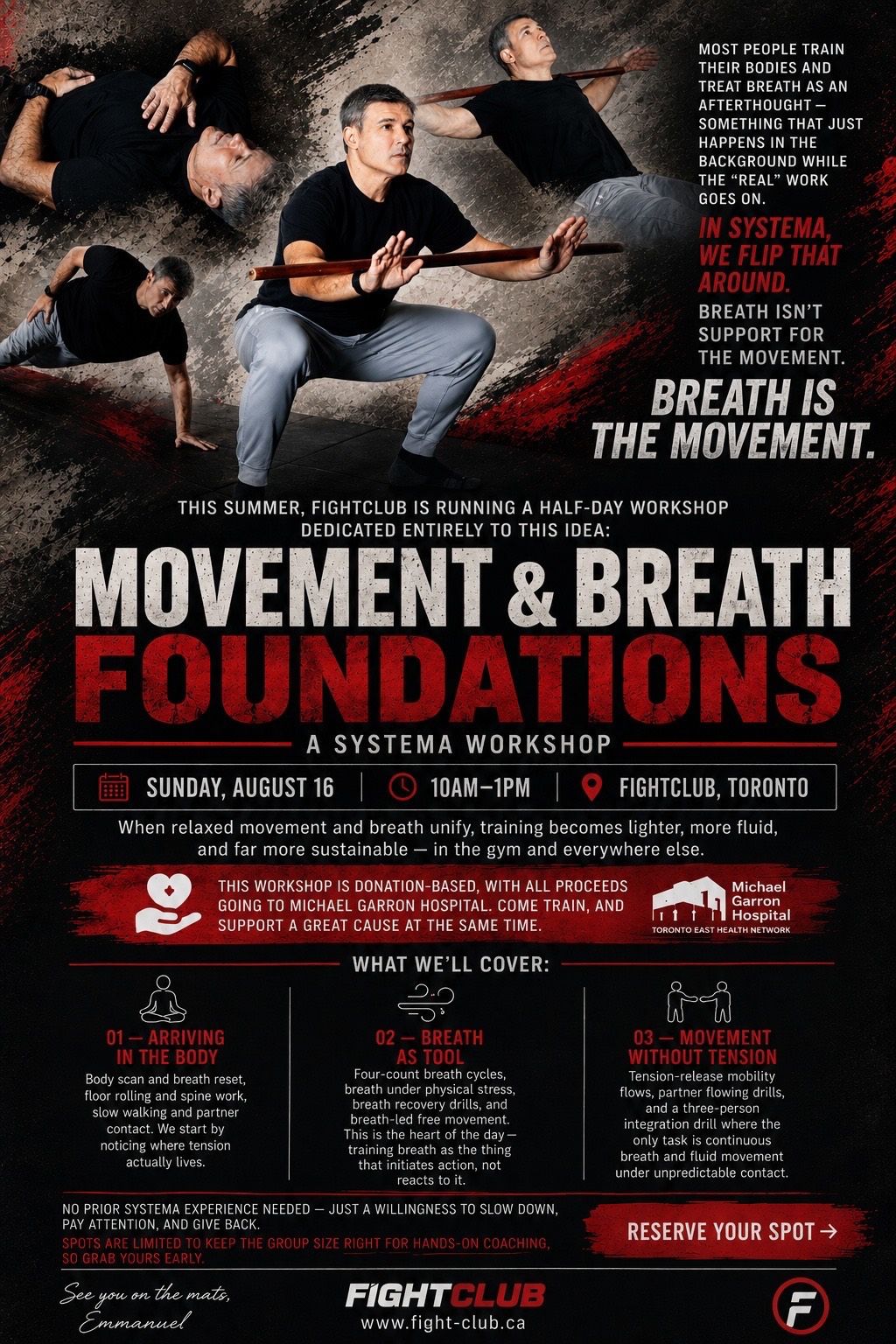 MOVEMENT & BREATH FOUNDATIONS event