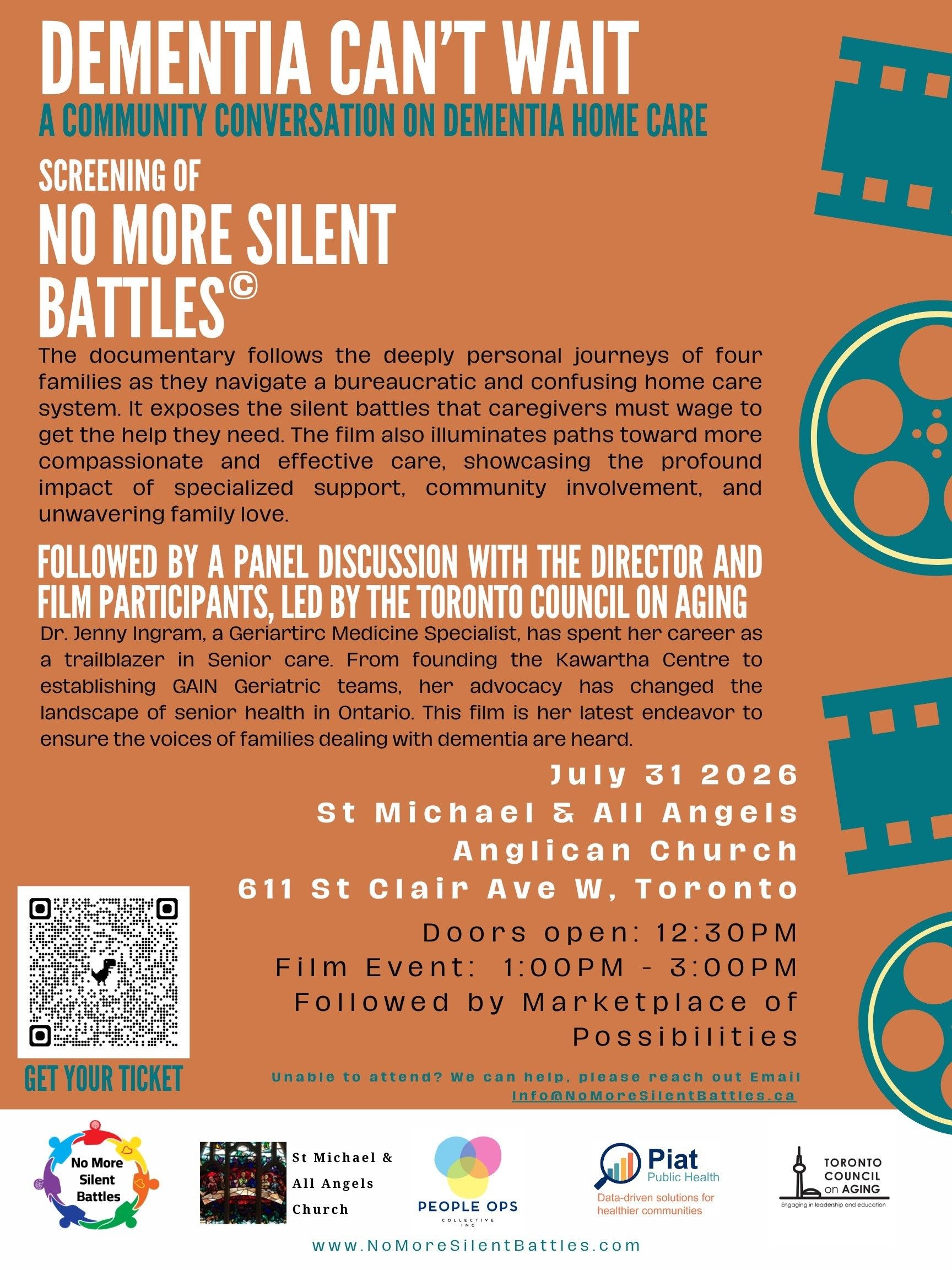No More Silent Battles: Film Screening & Community Conversation o event