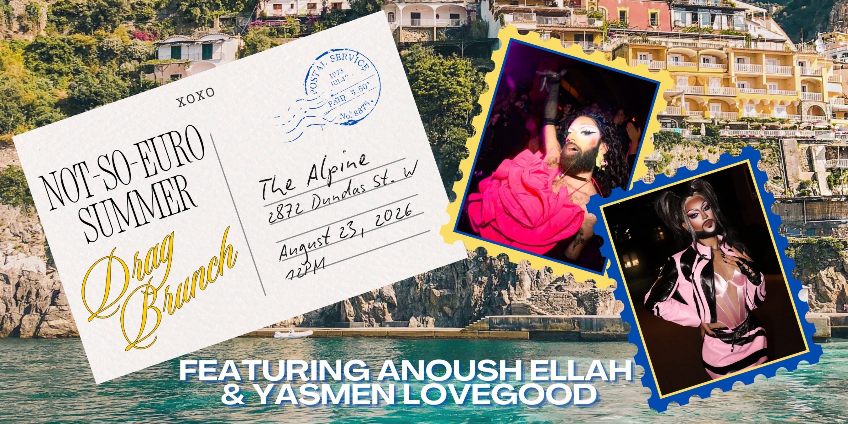 Not-So-Euro Summer Drag Brunch event