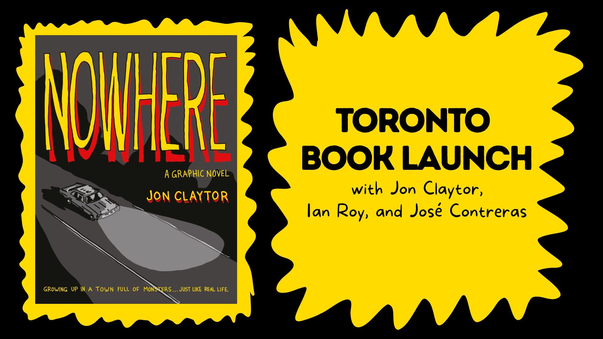 Celebrate the launch of Nowhere with Jon Claytor event