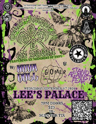 O.C.O.D. Occultivators of Doom (with former members of SNFU) event