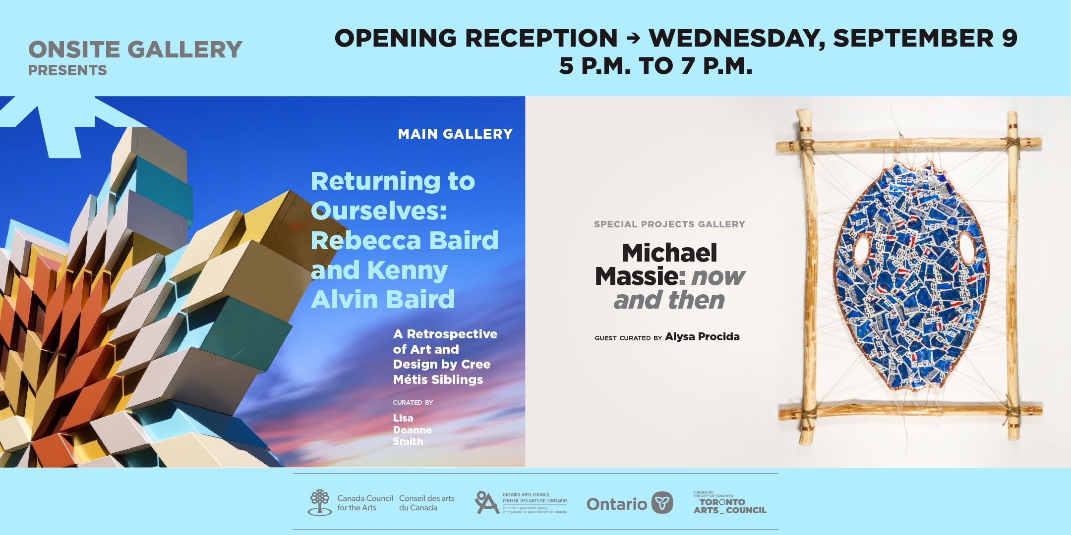 Onsite Gallery: Fall 2026 Exhibition Opening Reception event