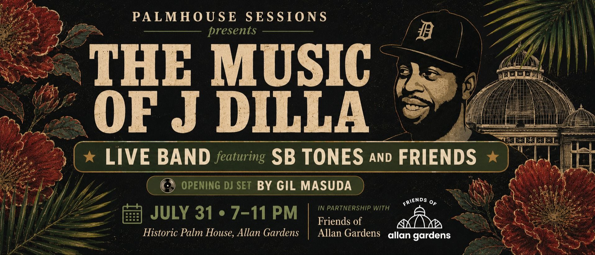 Palmhouse Sessions Present : The Music of J Dilla event