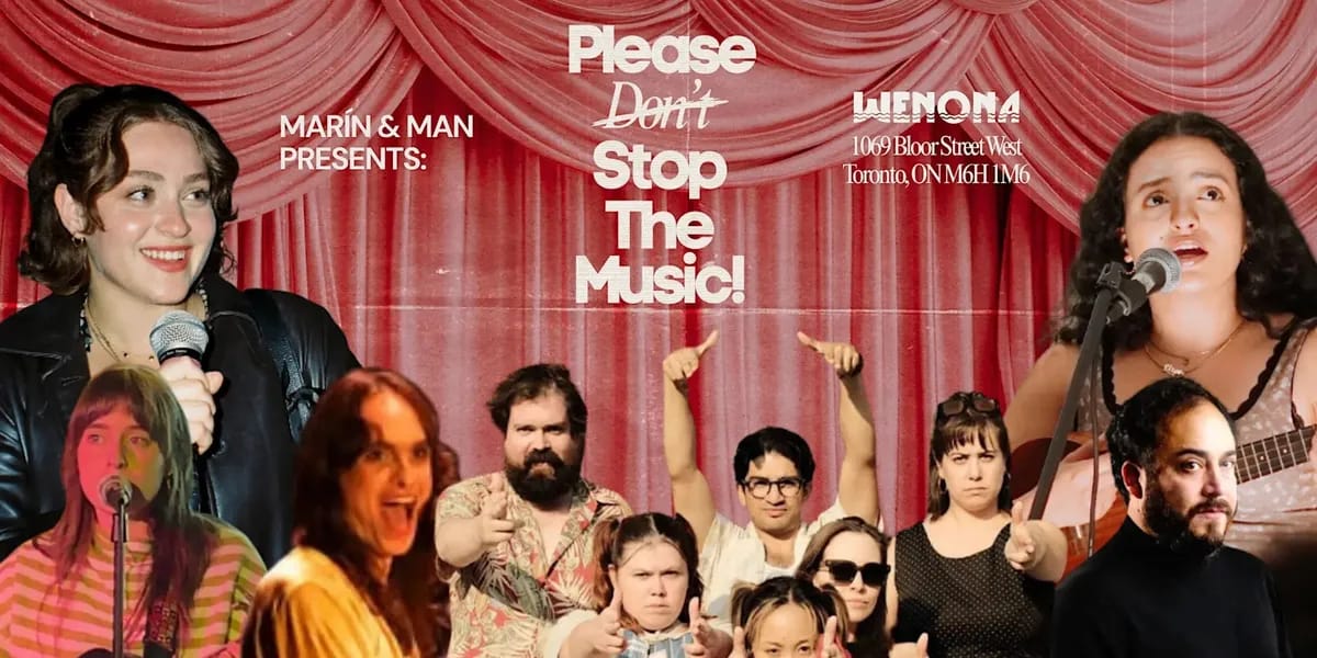 Please Stop The Music! – A Night of Musical Comedy (April 20) event