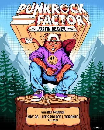 Punk Rock Factory - The Justin Beaver Tour w/ Rat Grenade event
