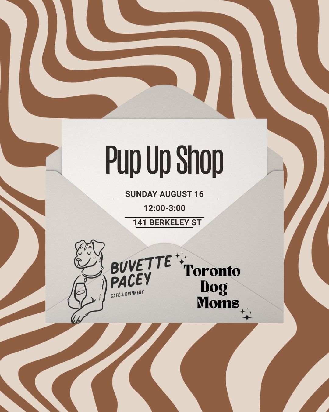 Pup Up Shop event