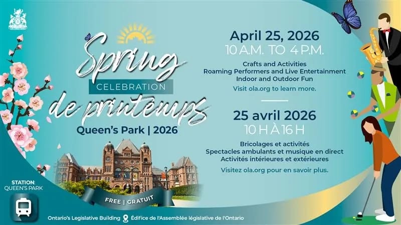 Queen’s Park Spring Celebration – Saturday, April 25, 2026 event