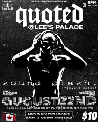 QuotedTO Presents: SOUNDCLASH + Vintage Market event