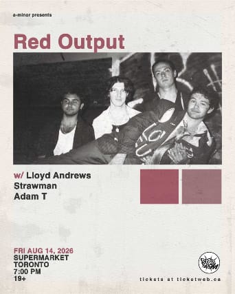 Red Output w/ Lloyd Andrews, Strawman & Adam T event