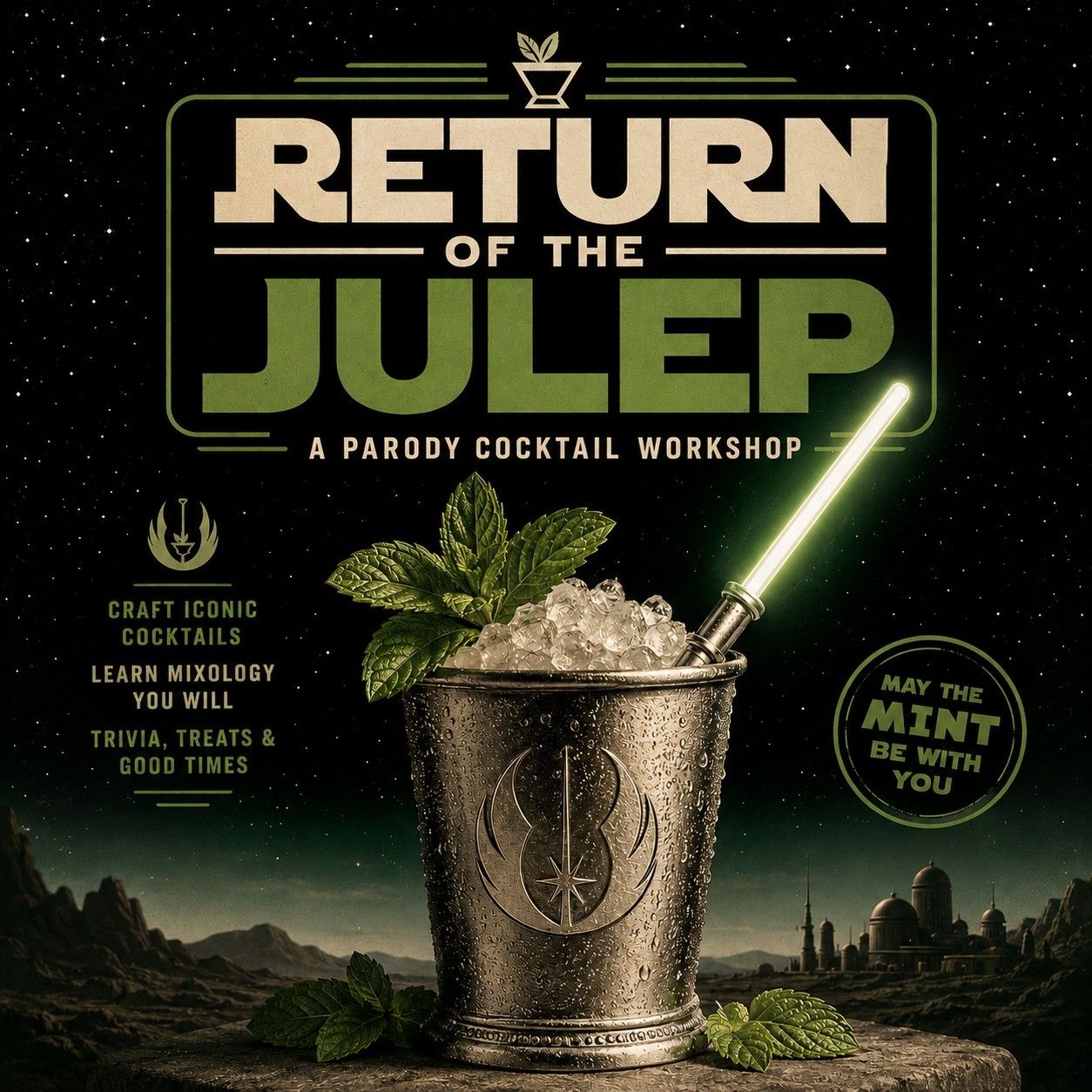Return of the Julep Cocktail Workshop! event