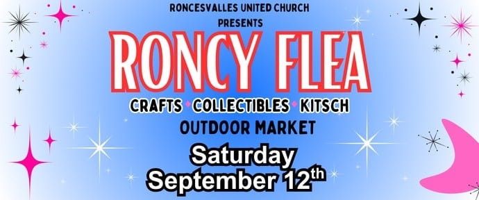 Roncy Flea-September Edition event