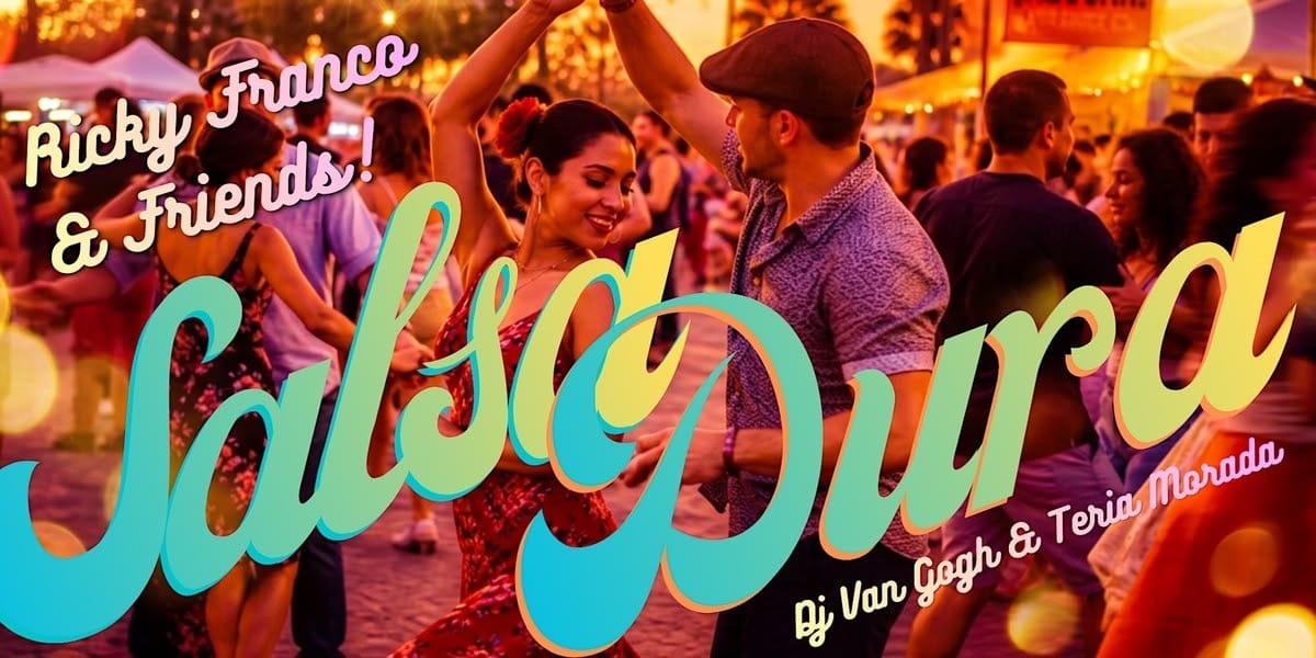 Salsa Saturday with Ricky Franco + DJ Van Gogh + Teria Morada! event