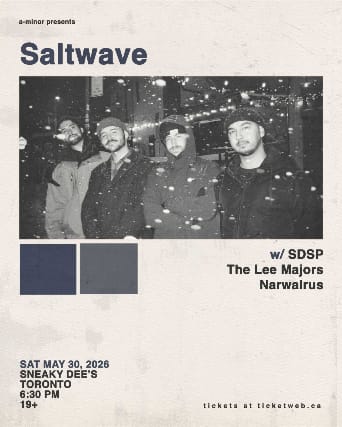 Saltwave w/ SDSP, The Lee Majors & Narwalrus event
