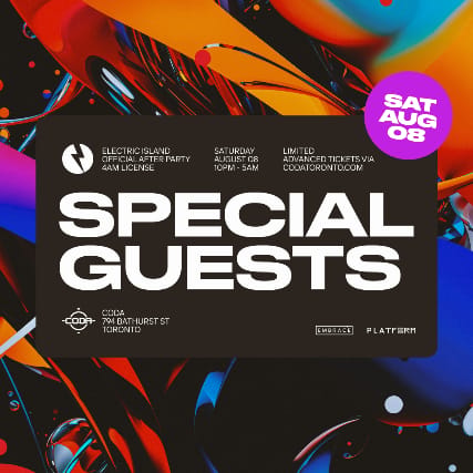 SAT: The Official Electric Island Afterparty | 4AM LAST CALL event