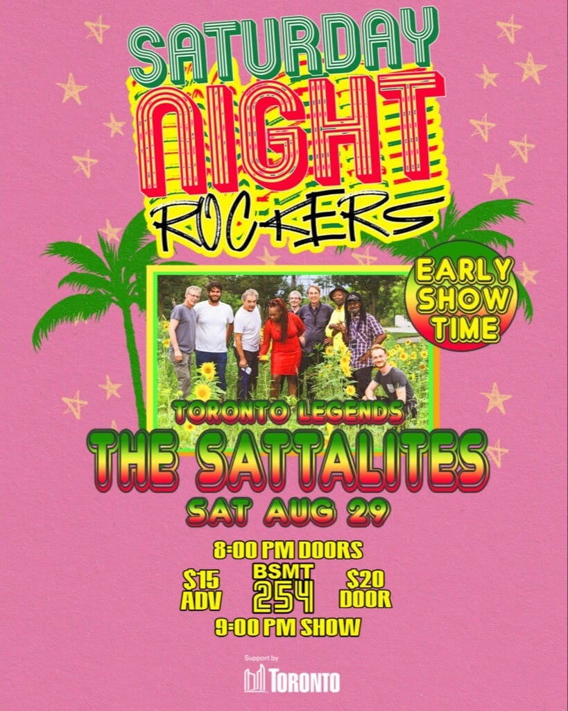 Saturday Night Rockers feat The Sattalites event