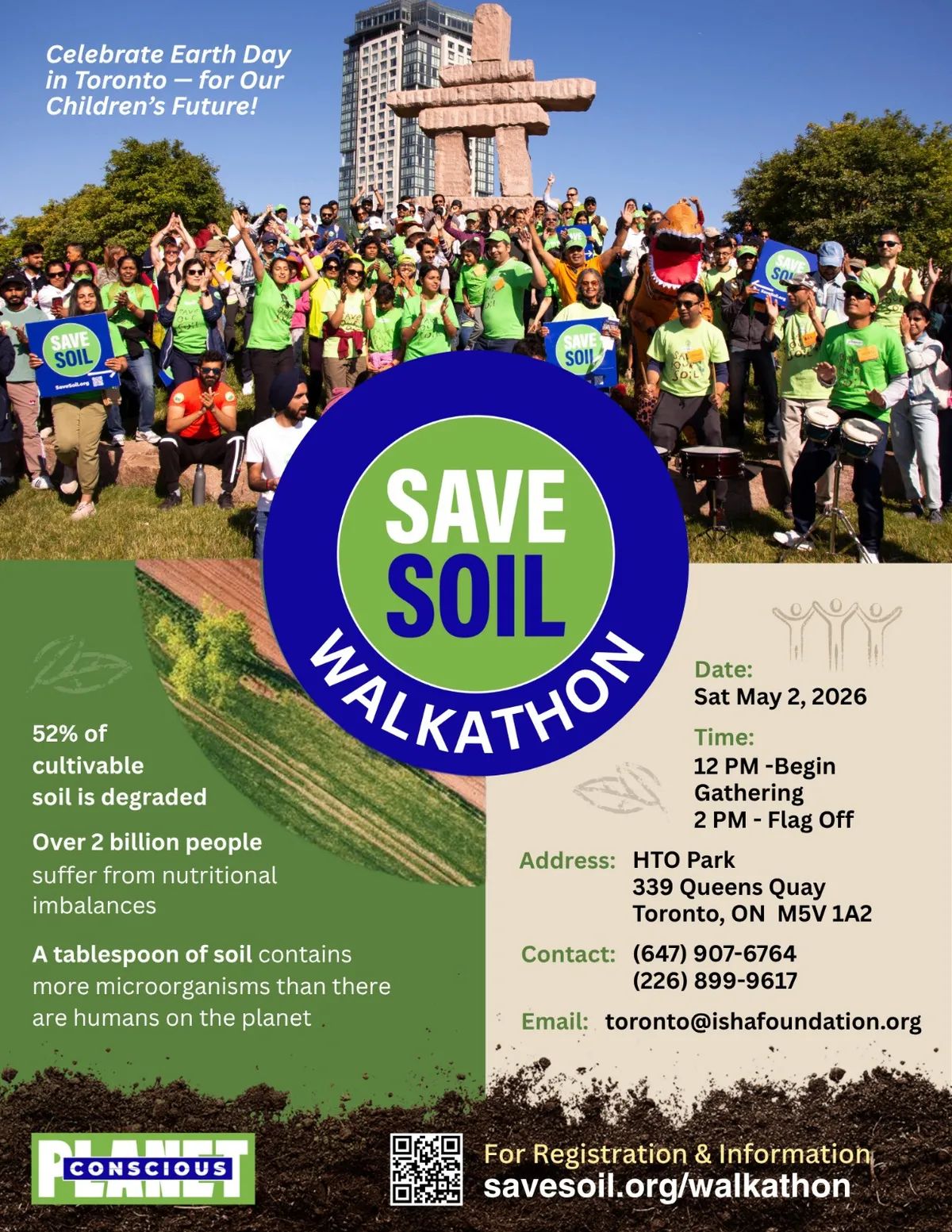 Walk for Children – 2026 Save Soil Walkathon event