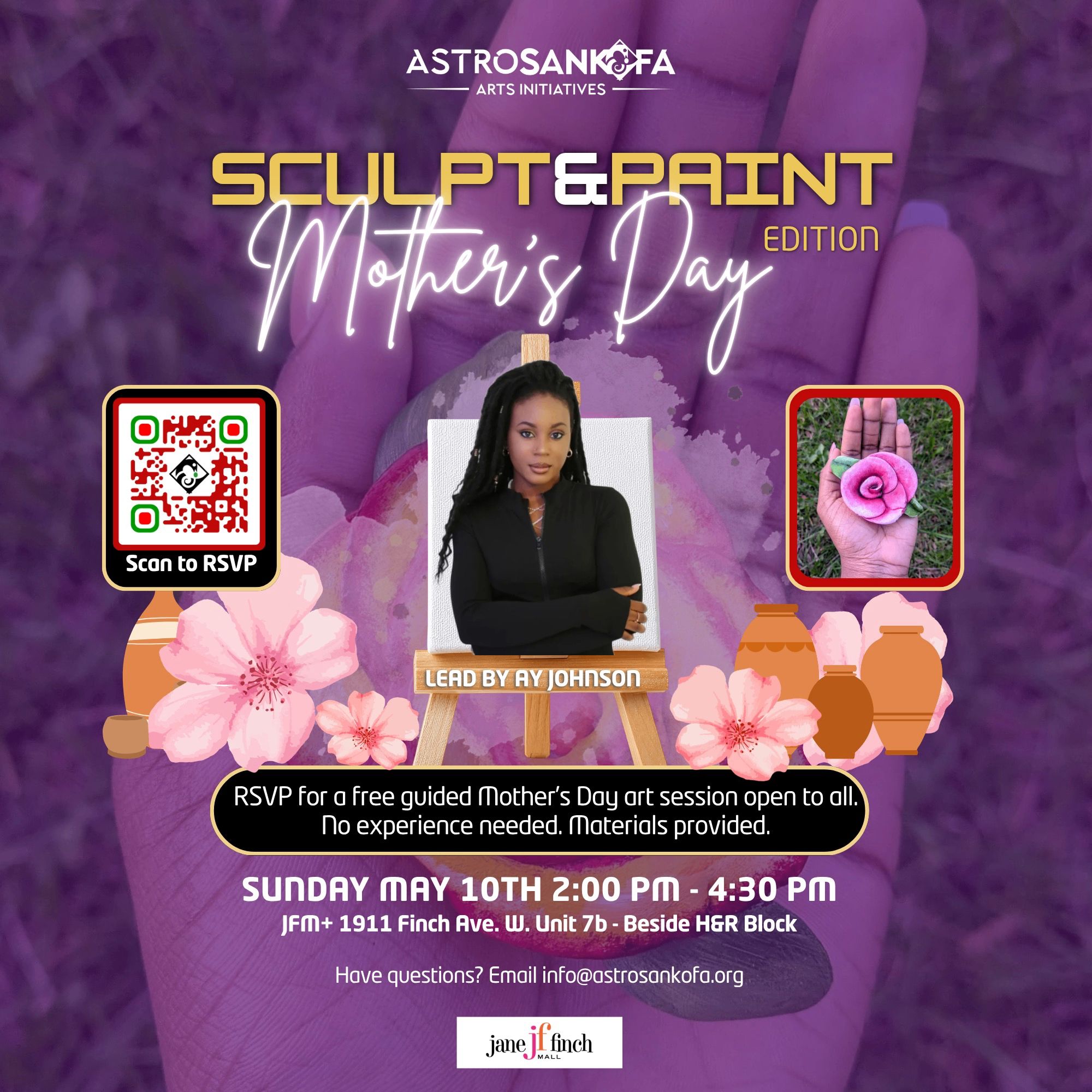 Sculpt & Paint: Mother’s Day Edition event