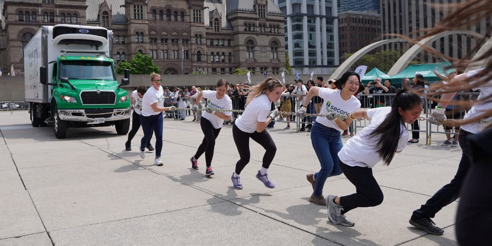 Second Harvest Truck Pull Challenge event