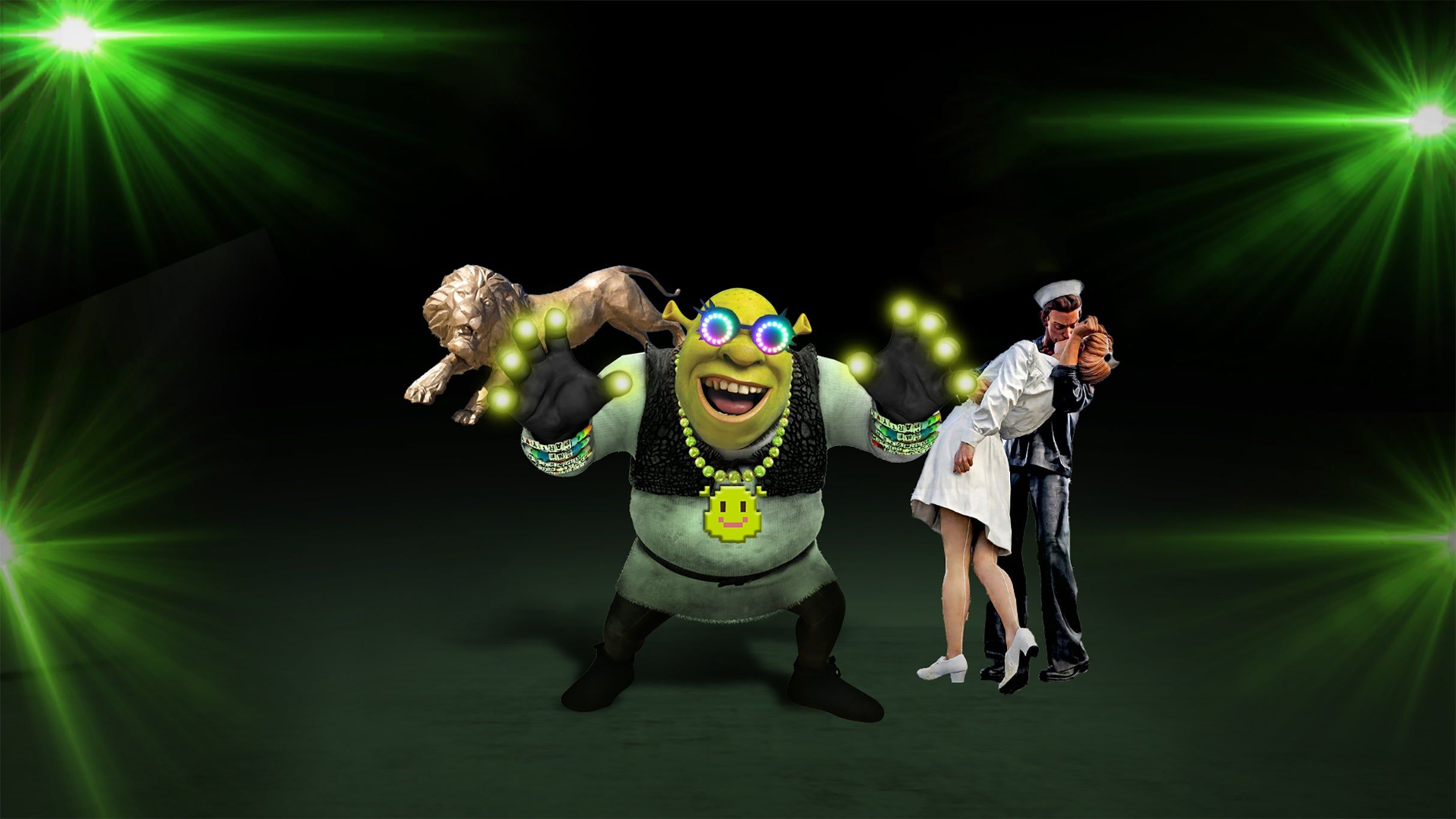 Shrek Rave event