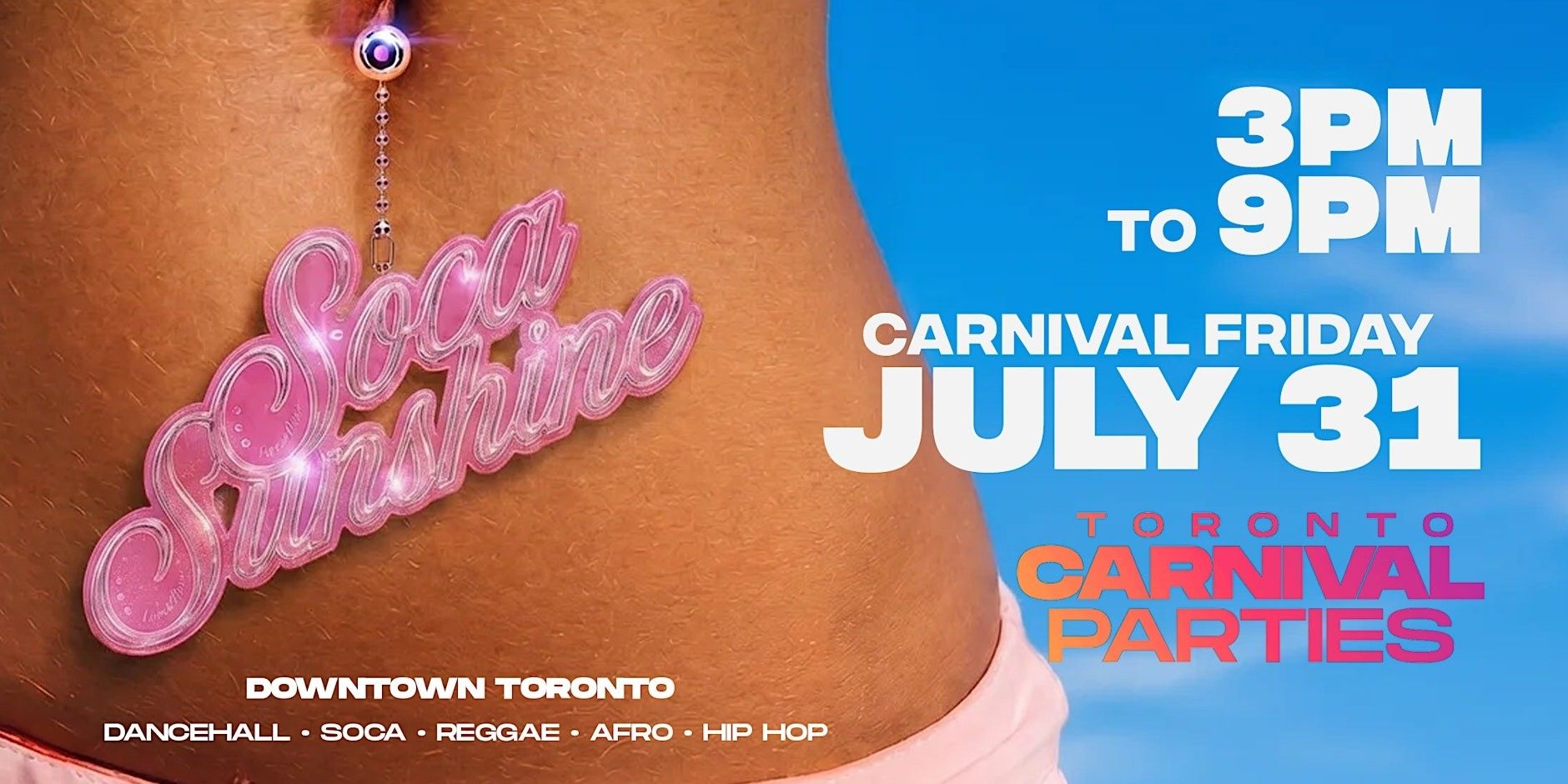 Soca Sunshine event