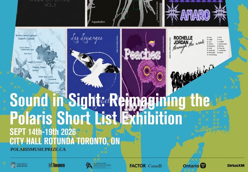 Sound in Sight: Reimagining the Polaris Short List Exhibition event