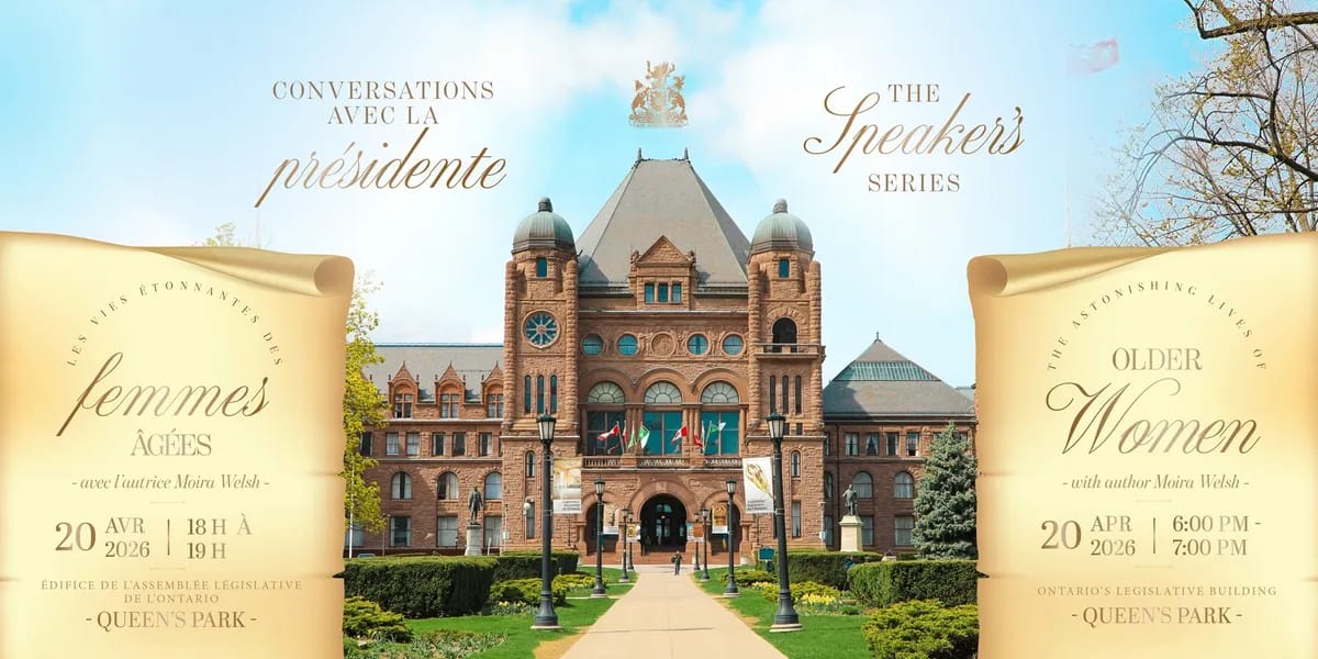 The Speaker’s Series: The Astonishing Lives of Older Women event